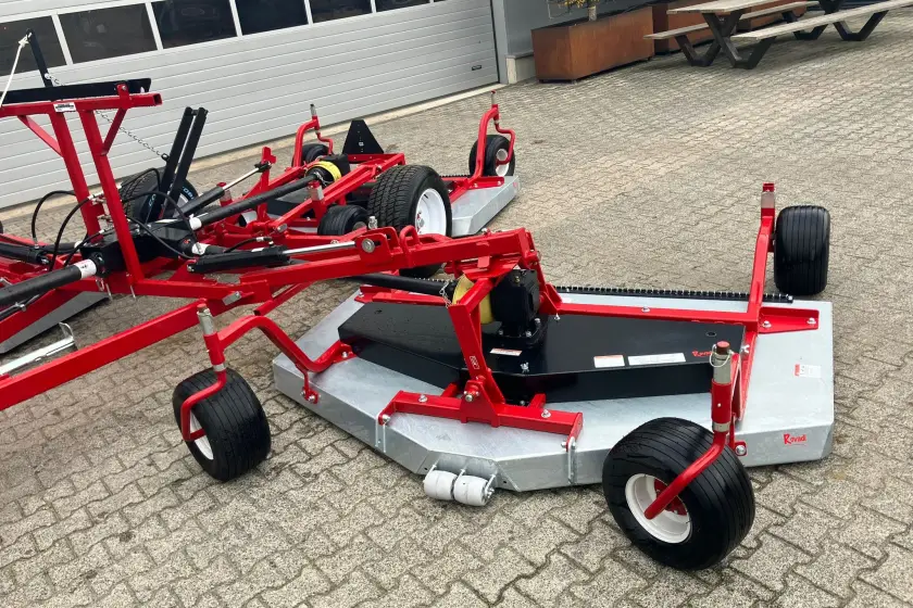 Progressive TD-92 G (galvanisée) Tondeuse rotative de finition à trois étages