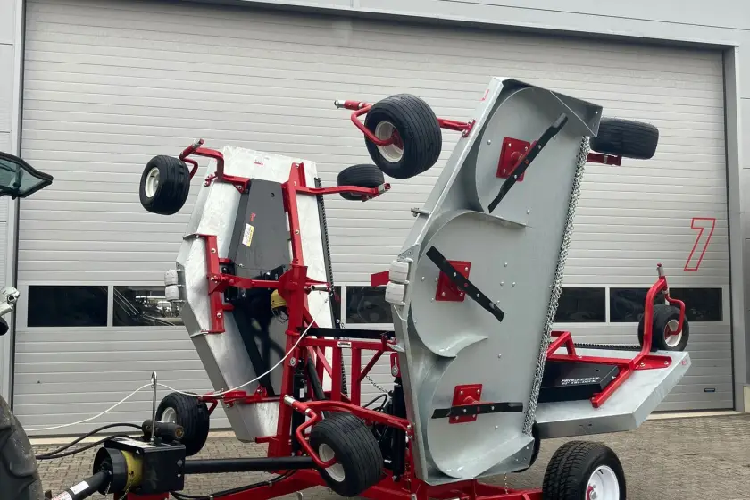 Progressive TD-92 G (galvanisée) Tondeuse rotative de finition à trois étages