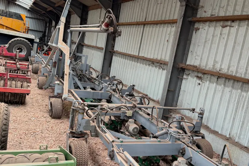 Custom-built cylinder mower with 21 Ransomes cylinders