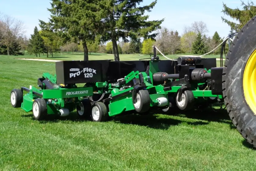 Progressive Pro-Flex 120 contour finishing maaier (NEW 2026)