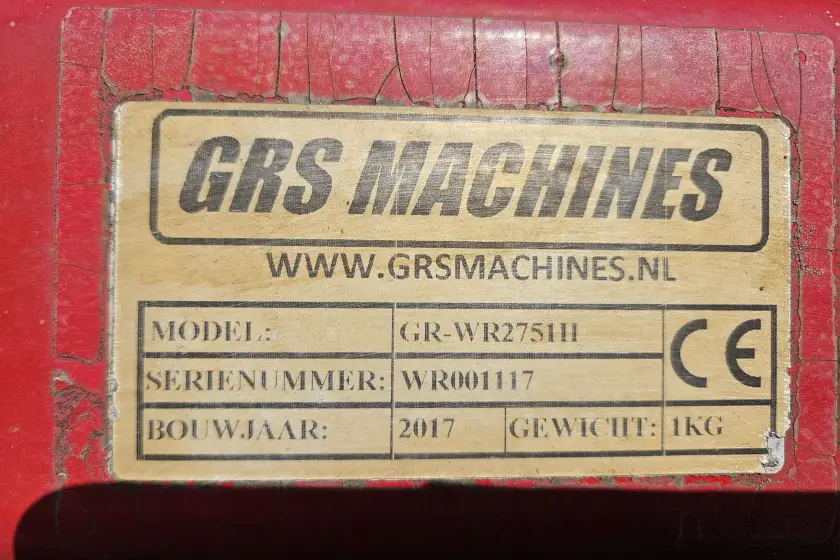 Gebrauchte GRS GR-WR2751II Landrol 275 cm (2017)